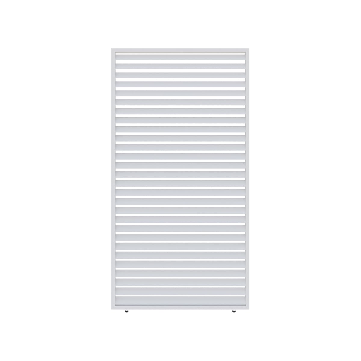 Amazon.com: Aluminum Sun Shade Screen 1 Panel Louvred Wall